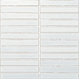 Biyusai White 1×6 Mosaic
