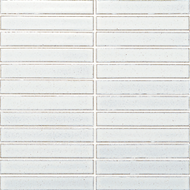Biyusai White 1×6 Mosaic