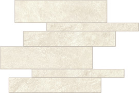 Hero Snow 12×12 Linear Mosaic