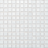 Biyusai White 1×1 Mosaic