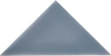 Cursive Old Denim 6×6 Triangle Glossy