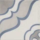 Duquesa Cement Mezzanotte 8×8 Jasmine Decorative Tile Matte