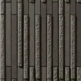 Ombre Border Black 3/4×9 Mosaic
