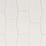 Robert Am Stern Frost Crackle 3×6 Ovolo Decorative Tile Crackle