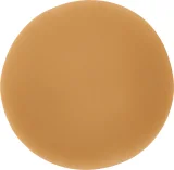 Cursive Goldenrod 4×4 Circle Glossy