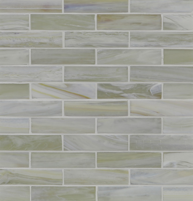 Agate Cortona 1×4 Brick Mosaic Silk