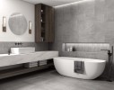 Marble Obsession Grigio 24x24, 12x 24 and Picket Mosaic
