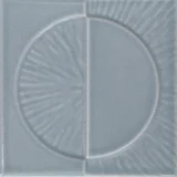 Palm Canyon Scandi Blue 5×5 Orbit Decorative Tile