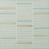 Yohen Border Turquoise Green Mix 1/2×4 Mosaic