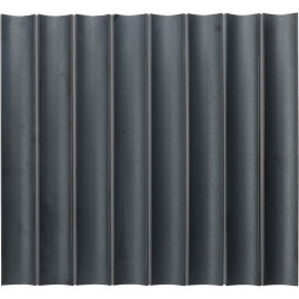 Bamboo Forest Dark Silver 2×16 Small Stem Field Tile