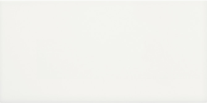 Soho Canvas White 3×6 Field Tile Glossy