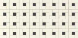 Unglazed Mosaics – Porcelain Biscuit/Black 12×24 Windmill Mosaic