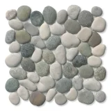 Pebble Juniper 12×12 Perfect Pebble Mosaic Matte
