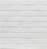 Elements Bright White 1-1/4×5 Brick Mosaic Silk