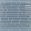 Tomei Wedgewood Blue 12×12 Falling Water Mosaic Natural