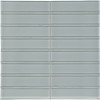 Bliss Element Glass Shadow 2×6 Stacked Mosaic