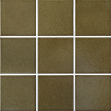 Biyusai Moss Green 4×4 Mosaic