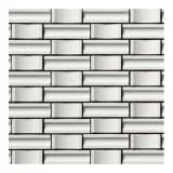 Crochet White 12×12 Mosaic