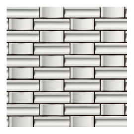 Crochet White 12×12 Mosaic