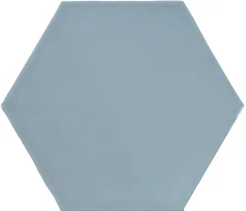 Teramoda Sky 6×7 Hexagon Field Tile Glossy