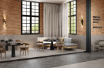 Materica Polvere 47x47 Matte, Antracite 3x12 Soft and Terra 3x12 Soft