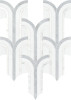 Waterjet Stone Mosaics Dove 11×12 Florence Mosaic Honed
