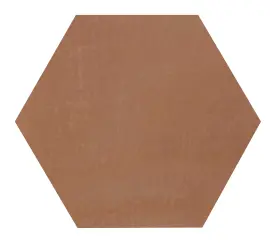 Jardin Brown 8″ Hexagon Field Tile Matte