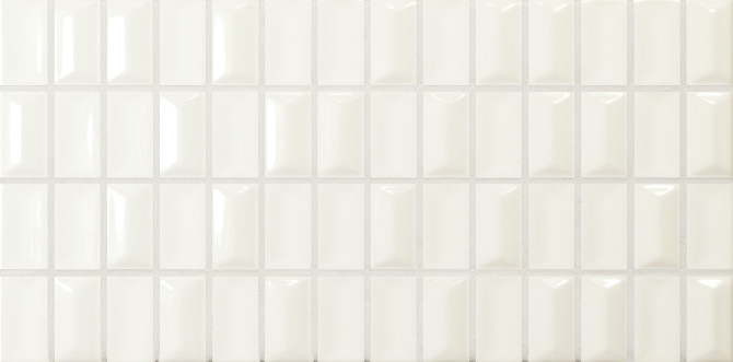 3D Bars Quartz 5×10 Diamond Decorative Tile Glossy