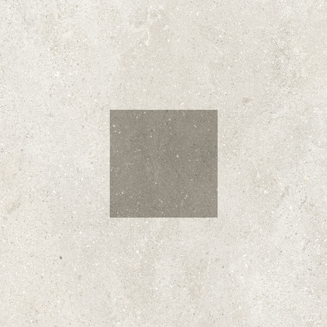 Romana Ivory 12×12 Cross Cut Insquare Decorative Tile Matte Rectified