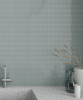 Bliss Element Glass Shadow Penny Round Mosaic