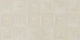 Shibusa Bianco 12×24 Fascia Intarsio Decorative Tile Textured Rectified