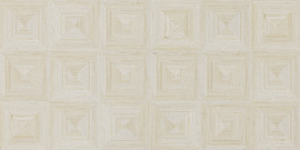 Shibusa Bianco 12×24 Fascia Intarsio Decorative Tile Textured Rectified