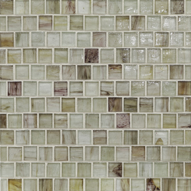Haisen Light Walnut 1×1 Offset Mosaic Natural