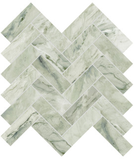 Moscato Argento 1×4 Herringbone Mosaic Honed