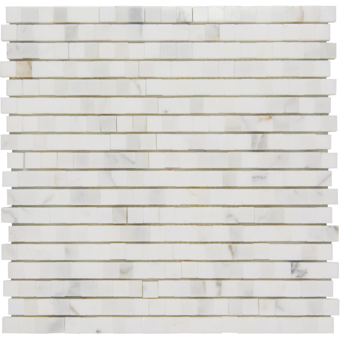 Opus Anticato Calacatta 12×12 Old World Mosaic Honed