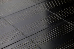 Velvet Black 12×12 Velvet 2 Decorative Tile Rectified