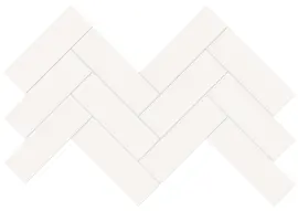 Nantucket White 8×16 Herringbone Mosaic Glossy Nantucket White 8×16 Herringbone Mosaic Glossy