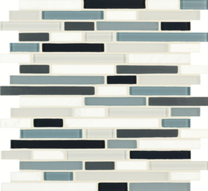 Ebb & Flow Wind And Rain 12×13 Linear Mixed Mosaic