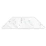 Part Deco Series Italian Carrara Light Select Honed 3×12 Modique Solid Honed