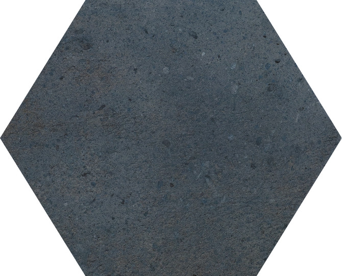 Tuscany Blue 9×10 Hexagon Matte