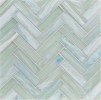 Agate Alassio 1×4 Herringbone Mosaic Silk