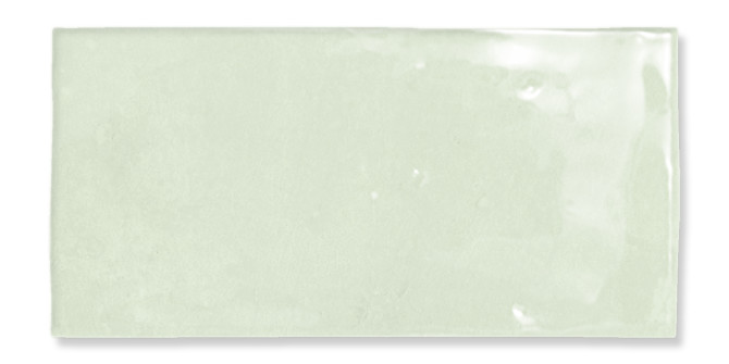 Fez Mint 2×5 Field Tile Glossy