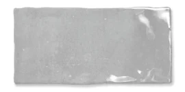 Fez Grey 2×5 Field Tile Glossy
