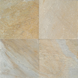 Stone Source Golden Sun 16×16 Field Tile Natural Cleft