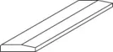 Stone Source Carrara White 4×36 Single Hollywood Bevel Threshold Polished