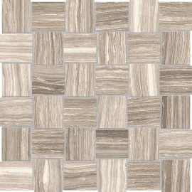 Eramosa Series Clay 2×2 Mosaic Basketweave
