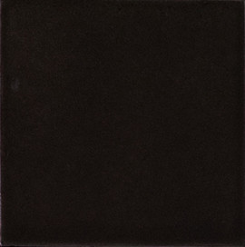 Santorini Black 4×4 Field Tile Semi-Matte