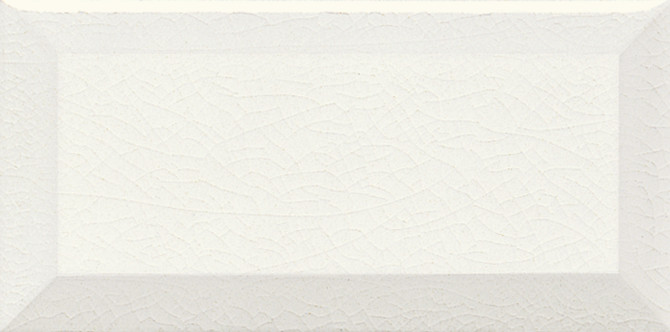 Delray White Caps 3×6 Beveled Field Tile Crackle
