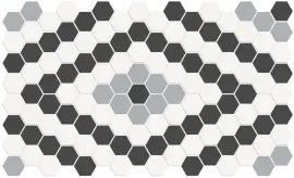 Nantucket Sea Blend 8×13 Diamond Pattern Mosaic Matte Nantucket Sea Blend 8×13 Diamond Pattern Mosaic Matte