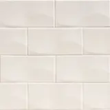 Robert Am Stern Frost Crackle 3×6 Wave Decorative Tile Crackle